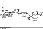 RENA11069A015111 Výfukový systém MTS