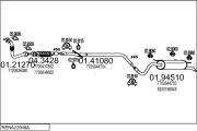 RENA22948A132336 Výfukový systém MTS