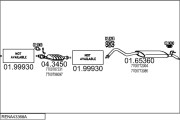 RENA43368A027110 Výfukový systém MTS