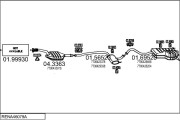 RENA46079A012641 Výfukový systém MTS