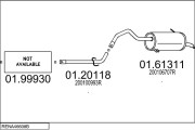 RENA46608B011069 Výfukový systém MTS