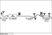 RENA71927A020121 Výfukový systém MTS