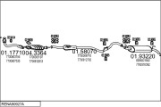 RENA90927A027628 Výfukový systém MTS