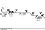 RENA96840A002050 Výfukový systém MTS