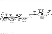 ROVE38409A014704 Výfukový systém MTS