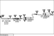 ROVE40837A116061 Výfukový systém MTS