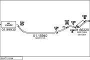 SEAT75379A002889 Výfukový systém MTS