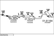 SEAT90379A018766 Výfukový systém MTS