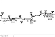 VOLV01640A005393 Výfukový systém MTS