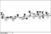 VOLV01887A006922 Výfukový systém MTS