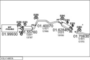 VOLV14897A006280 Výfukový systém MTS