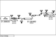 VOLV19748A011403 Výfukový systém MTS