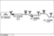 VOLV60908A027618 Výfukový systém MTS
