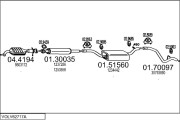 VOLV62717A122903 Výfukový systém MTS