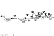 VOLV91877A006356 Výfukový systém MTS