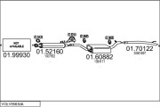 VOLV95630A018600 Výfukový systém MTS