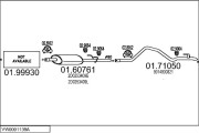 VW0001139A016138 Výfukový systém MTS