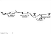 VW0007757A010254 Výfukový systém MTS