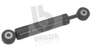 TOA3082 Tlmič vibrácií rebrovaného klinového remeňa BREDA LORETT