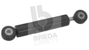 TOA3083 Tlmič vibrácií rebrovaného klinového remeňa BREDA LORETT