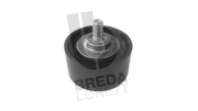 TOA3882 Vratná/vodiaca kladka rebrovaného klinového remeňa BREDA LORETT