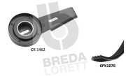 KCA0053 Ozubený klinový remeň - Sada BREDA LORETT