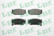 05P1594 Sada brzdových platničiek kotúčovej brzdy LPR