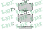 05P341 Sada brzdových platničiek kotúčovej brzdy LPR