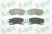 05P809 Sada brzdových platničiek kotúčovej brzdy LPR