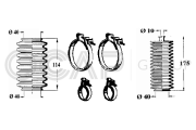 0901548 Manżeta riadenia - opravná sada OCAP