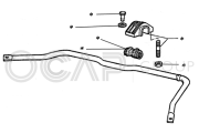 0902218 Opravná sada spojovacej tyče stabilizátora OCAP