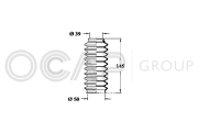 1211249 Manżeta riadenia OCAP