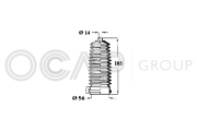 1211311 Manżeta riadenia OCAP