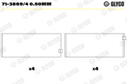 71-3869/4 0.50MM Ojničné lożisko GLYCO