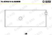 71-4145/4 0.50mm Ojničné lożisko GLYCO