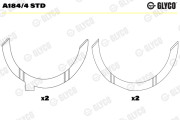 A184/4 STD Vymedzovacia podlożka pre kľukový hriadeľ GLYCO