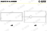 H1013/5 0.25mm Lożisko kľukového hriadeľa GLYCO