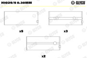 H1029/5 0.30mm Lożisko kľukového hriadeľa GLYCO