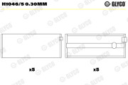 H1046/5 0.30mm Lożisko kľukového hriadeľa GLYCO