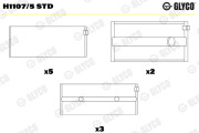 H1107/5 STD Lożisko kľukového hriadeľa GLYCO