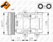 32061G Kompresor klimatizácie US market only NRF