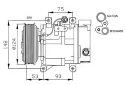 32145 Kompresor klimatizácie NRF