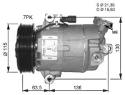 32472G Kompresor klimatizácie NRF