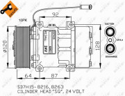 32709G Kompresor klimatizácie US market only NRF