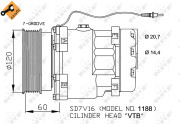 32711 Kompresor klimatizácie EASY FIT NRF