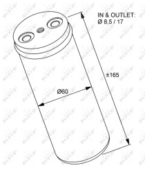 33233 vysúżač klimatizácie EASY FIT NRF