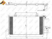 35247 Kondenzátor klimatizácie EASY FIT NRF