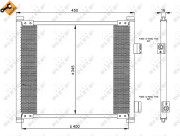 35357 Kondenzátor klimatizácie EASY FIT NRF