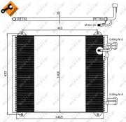 35362 Kondenzátor klimatizácie EASY FIT NRF