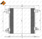 35702 Kondenzátor klimatizácie EASY FIT NRF